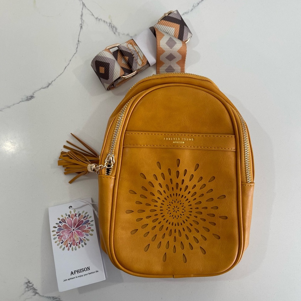 Forever Young Aphison crossbody sling backpack